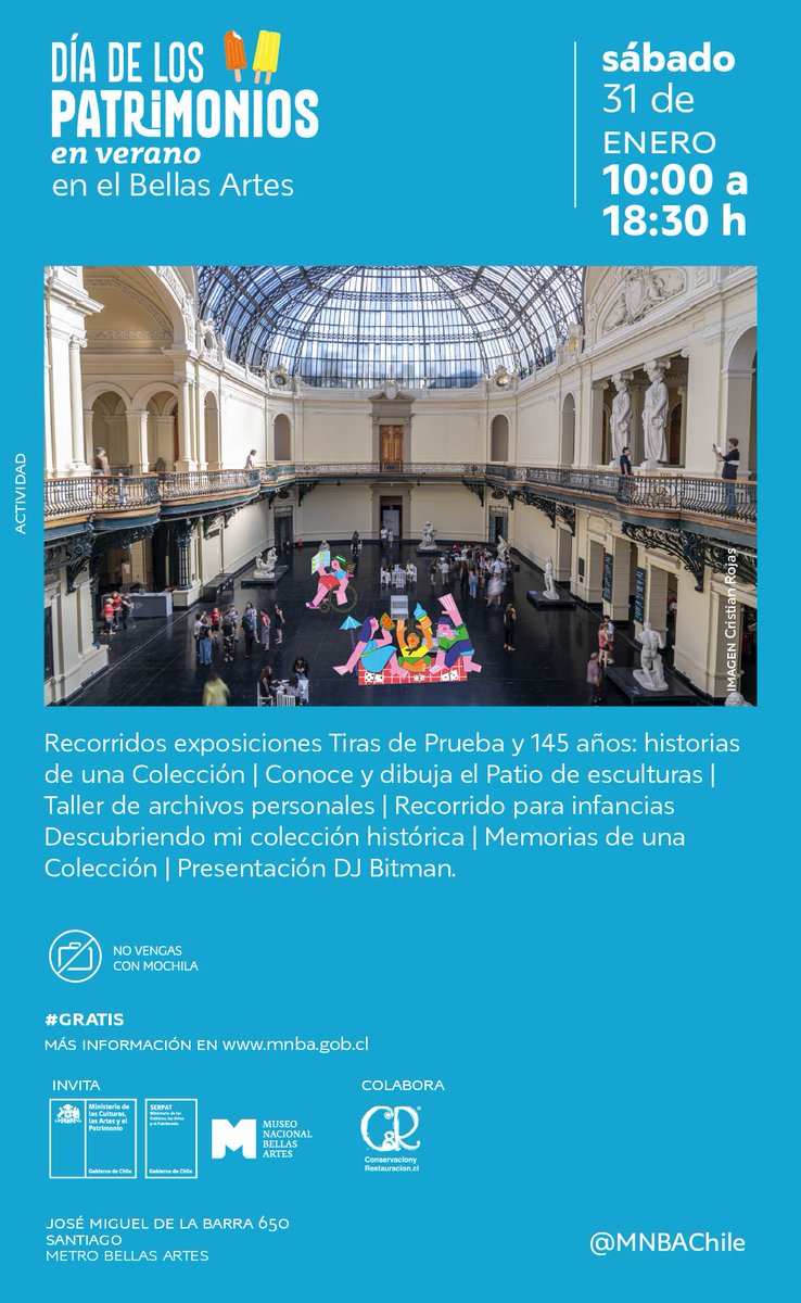 MNBA Chile | Museo Nacional de Bellas Artes tweet media