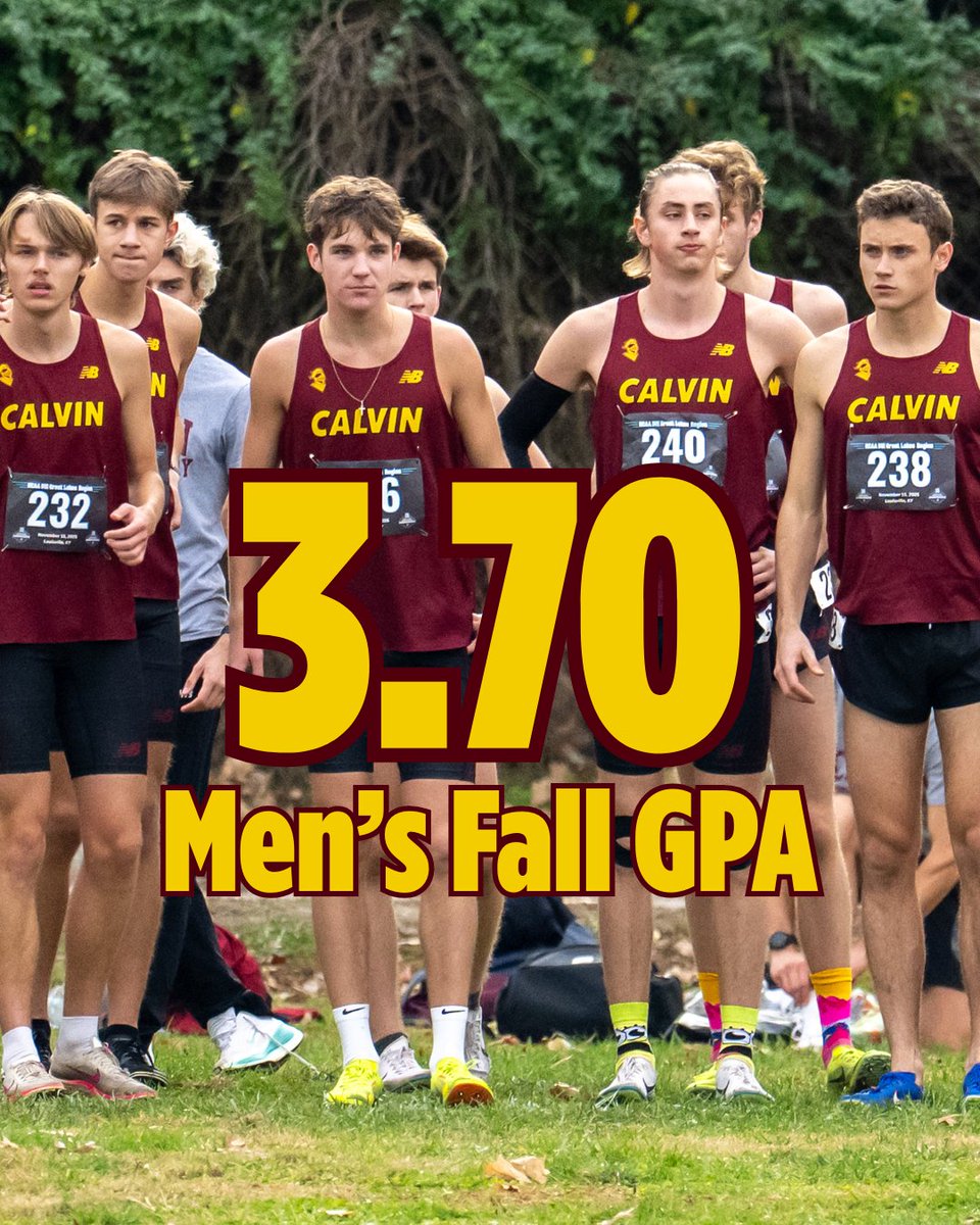 Calvin Cross Country/Track & Field tweet media