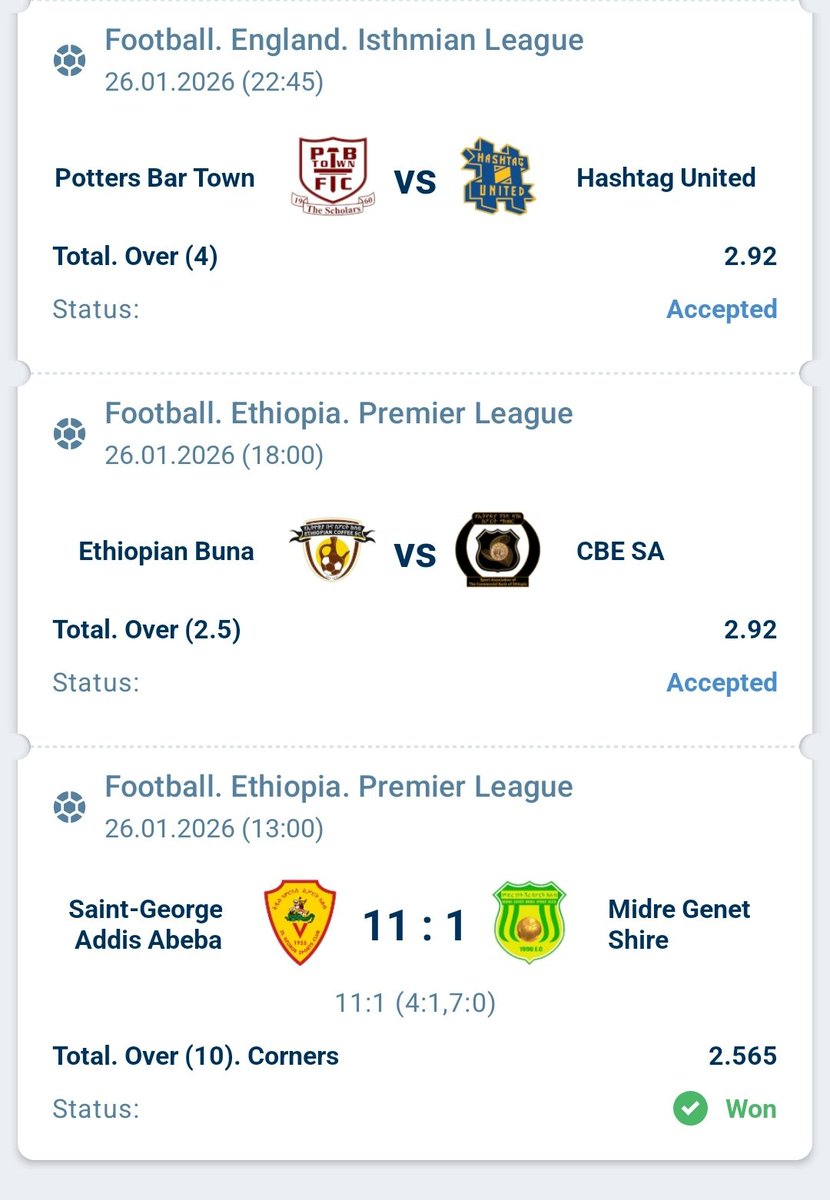 Risky odds, Approach with caution.
👉 t.ly/GabrielMo2
Use GABRIELMO2 as your Promocode.
#1xBet