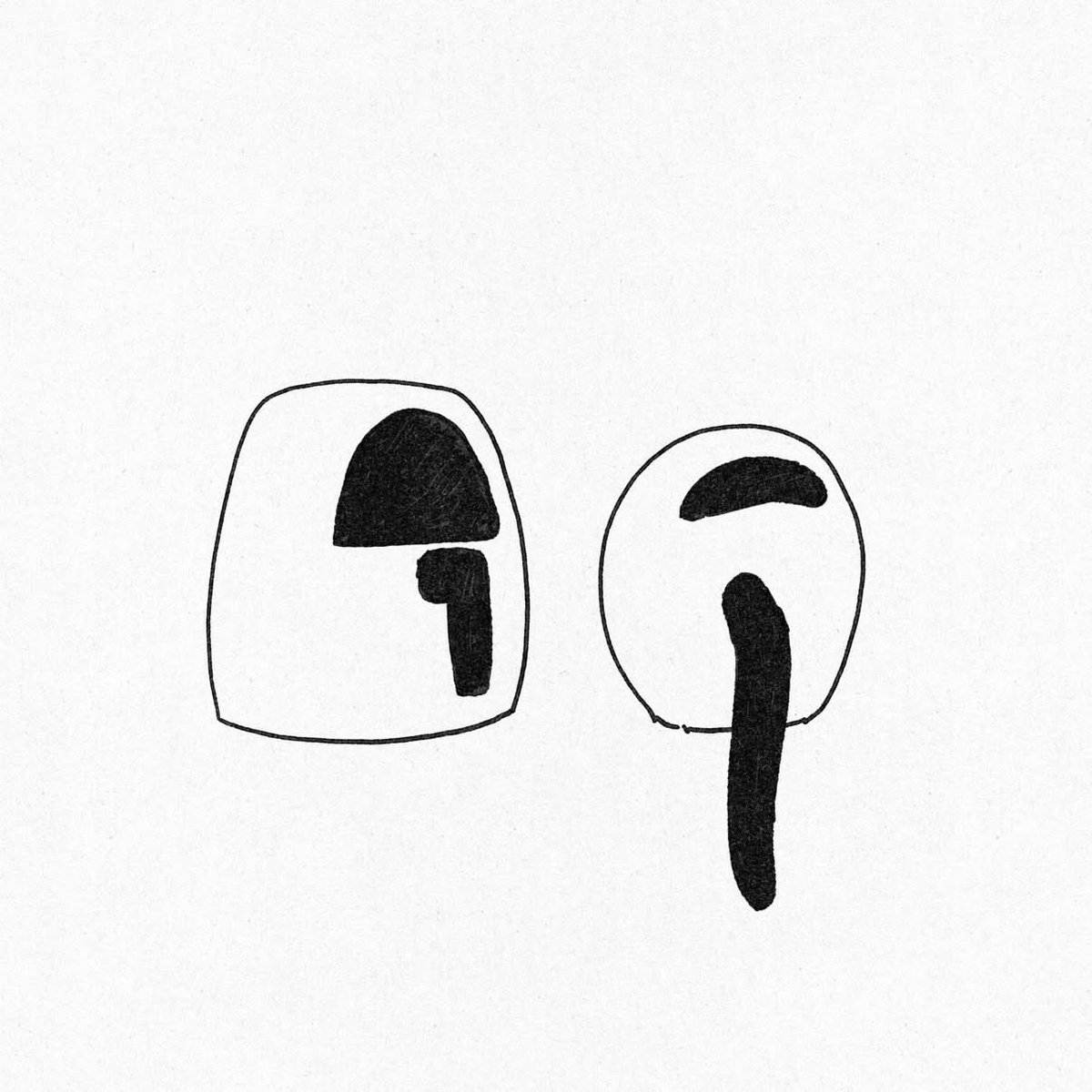 poorlycatdraw's tweet image. wow two air fryers