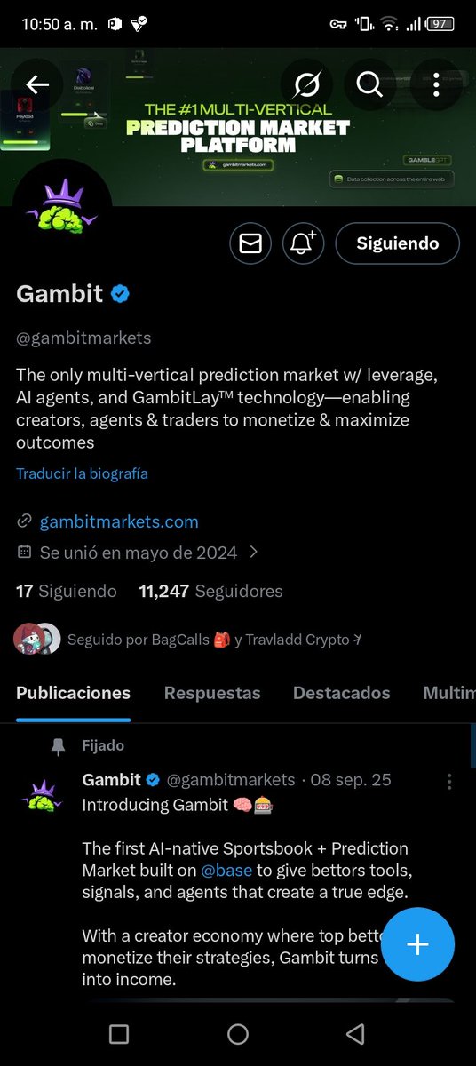 Veronelemets's tweet photo. @GiveAwayHost @gambitmarkets @gambitmarkets https://t.co/SAx8klna8L