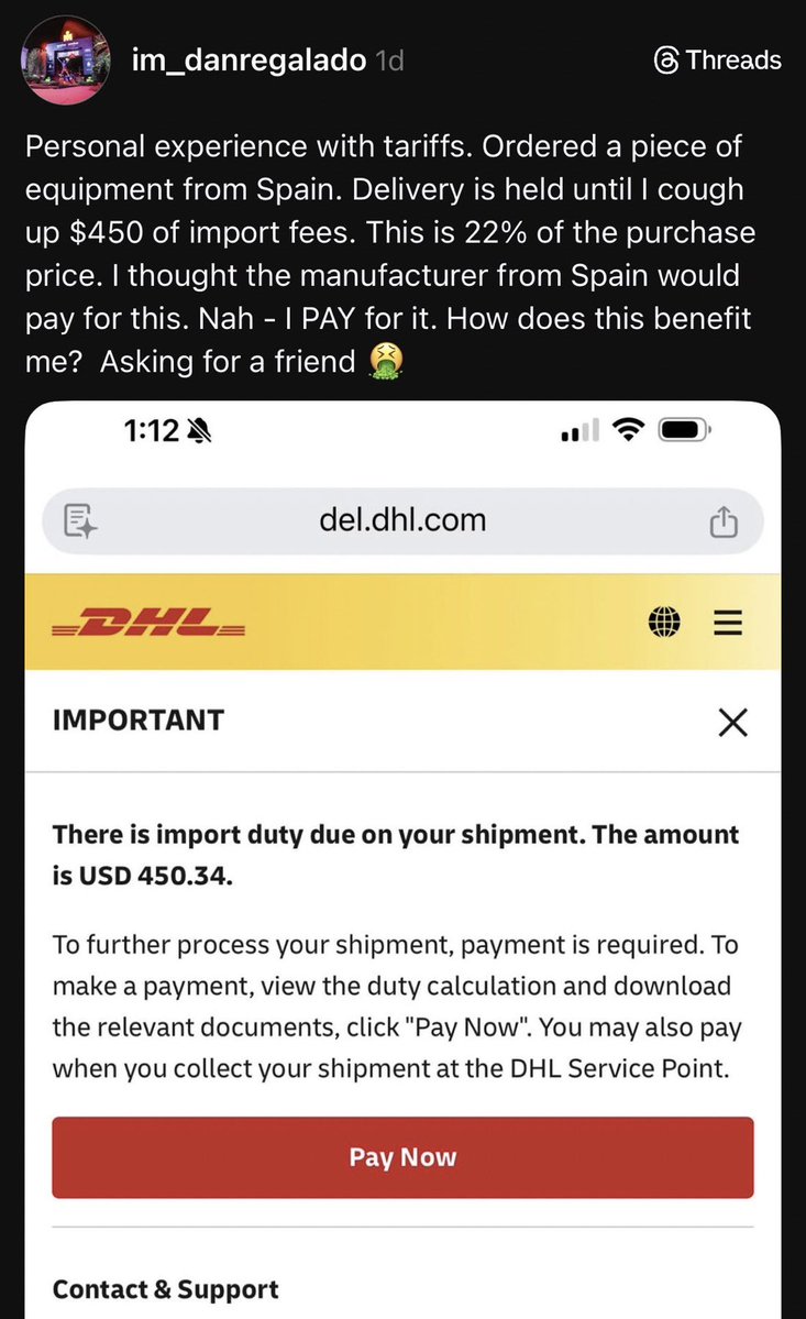 Estadounidenses descubriendo que los aranceles en importaciones los tienen que pagar ellos 😂😂😂👇🏼👇🏼👇🏼👇🏼