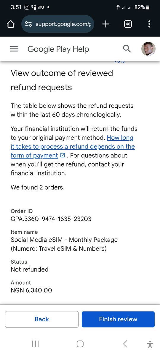 Drten10's tweet photo. @NumeroGlobal , @GooglePlay and @OPay_NG refund my money. https://t.co/gf9AO832ch