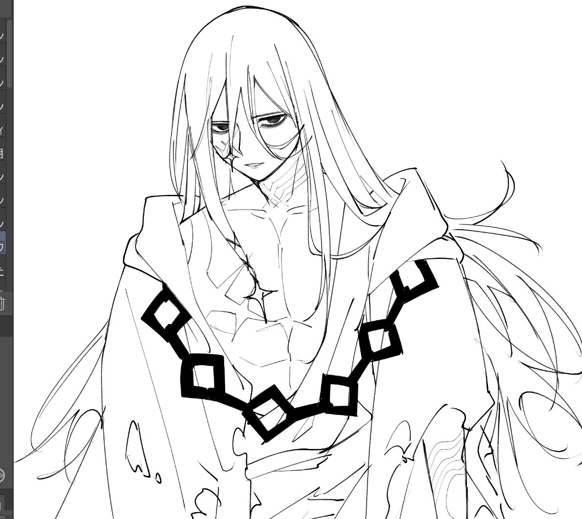 ビックリするほど手癖で描きやすいこの男 