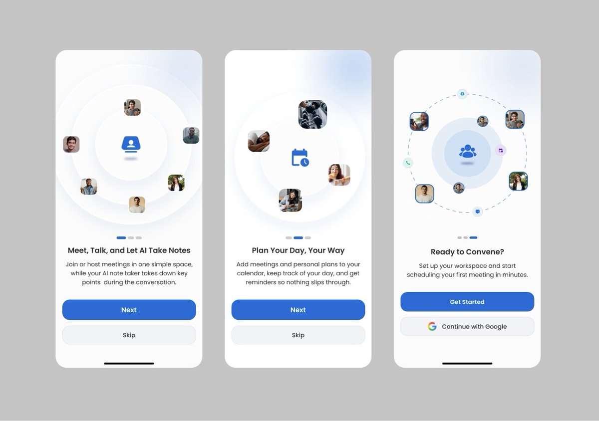 Explored 3 different design concepts of onboarding screens:
💡Image-based
💡UI-focused
💡Hybrid (images + icons)

From a user’s perspective, which one feels clearer and more engaging to you

#UIUX #ProductDesign #UXDesign