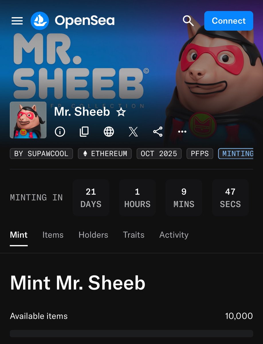 GM fam 👋

<a href="/supawcool/">SUPAWCOOL</a> is a new collection dropping on February 18th on OpenSea, so it’ll be safe and smooth.

🐷Stay engaged with the project to keep up with updates.

🐷The project is handcrafted and 3D, with very high quality. 

🐷Is FREEMINTTTTTTT😳🆓

🐷10k supply!!

These