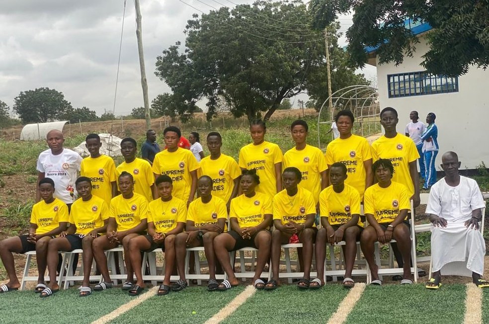 ToffSport's tweet photo. Kumasi base division One @LadiesSupreme Secured a spot in the women's FA Cup top 8 with commending 4-1 win over Bolga shape Arrows Ladies at their home 
@WPLGhana
@highlight 
#followers https://t.co/rh8d1c2i8V