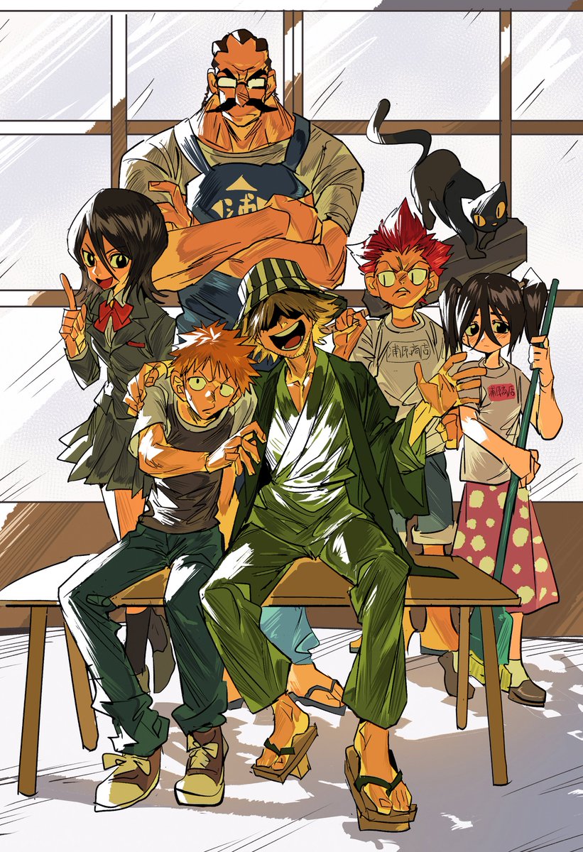 ichigo107256's tweet image. 全家福 #BLEACH