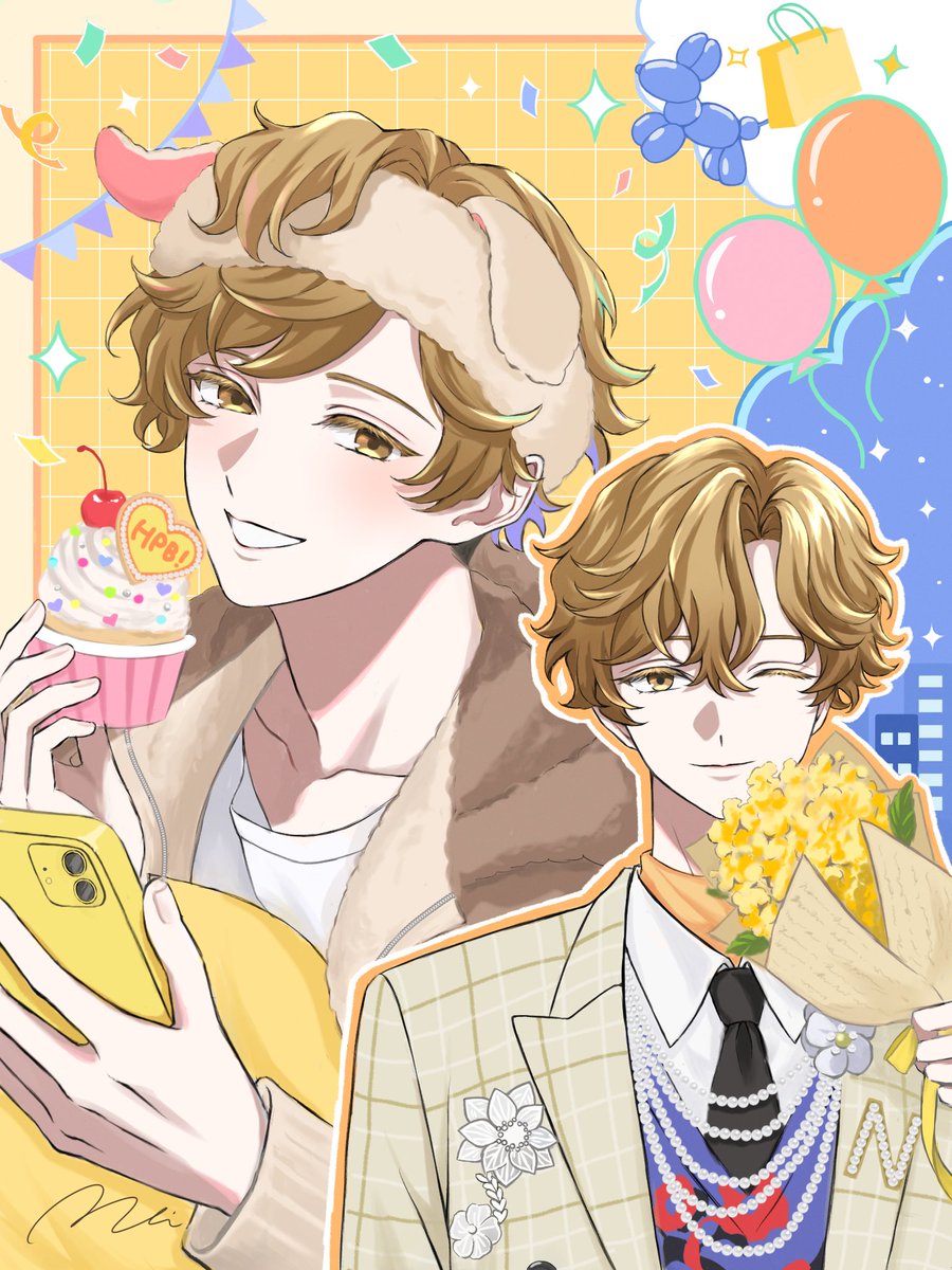 🎉🌼𝘏𝘈𝘗𝘗𝘠 𝘉𝘐𝘙𝘛𝘏𝘋𝘈𝘠 𝘕𝘈𝘎𝘖𝘔𝘜🌼🎉　

#ビバレンFA
#HB_NAGOMU