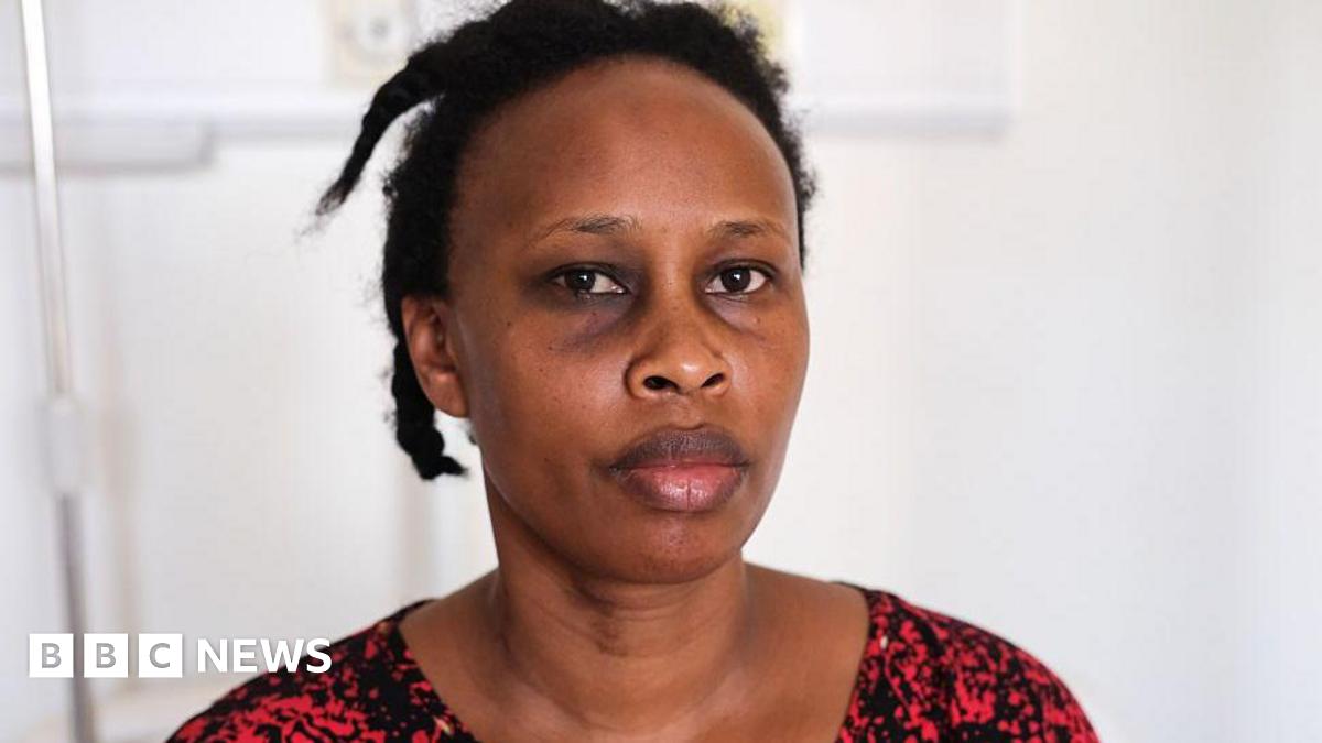 BBCAfrica's tweet image. Uganda's military chief Muhoozi Kainerugaba has denied claims that soldiers assaulted Barbara Kyagulanyi, the wife of opposition leader Bobi Wine, during a raid at their home. Barbara Kyagulanyi says she refused to reveal her husband's whereabouts.
bbc.in/3LU1j4D