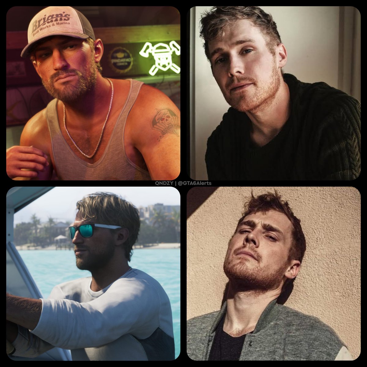 GTA6Alerts's tweet image. 5 reasons why everyone believes Dylan Rourke is GTA 6’s Jason:

- His voice is identical to Jason’s.
- He listed "professional mo-cap" as a skill on his resume.
- Both Dylan and Jason have blue eyes.
- Lucia’s actor, Manni L. Perez unfollowed him after Trailer 1 was released.
-…