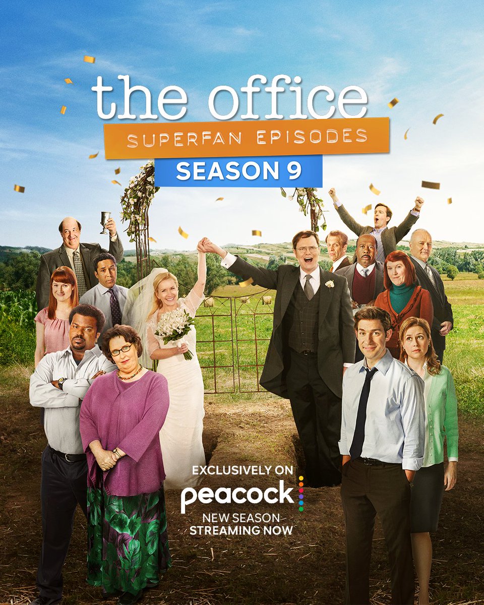 The ninth and final season of #TheOffice: Superfan Episodes is streaming now on Peacock.