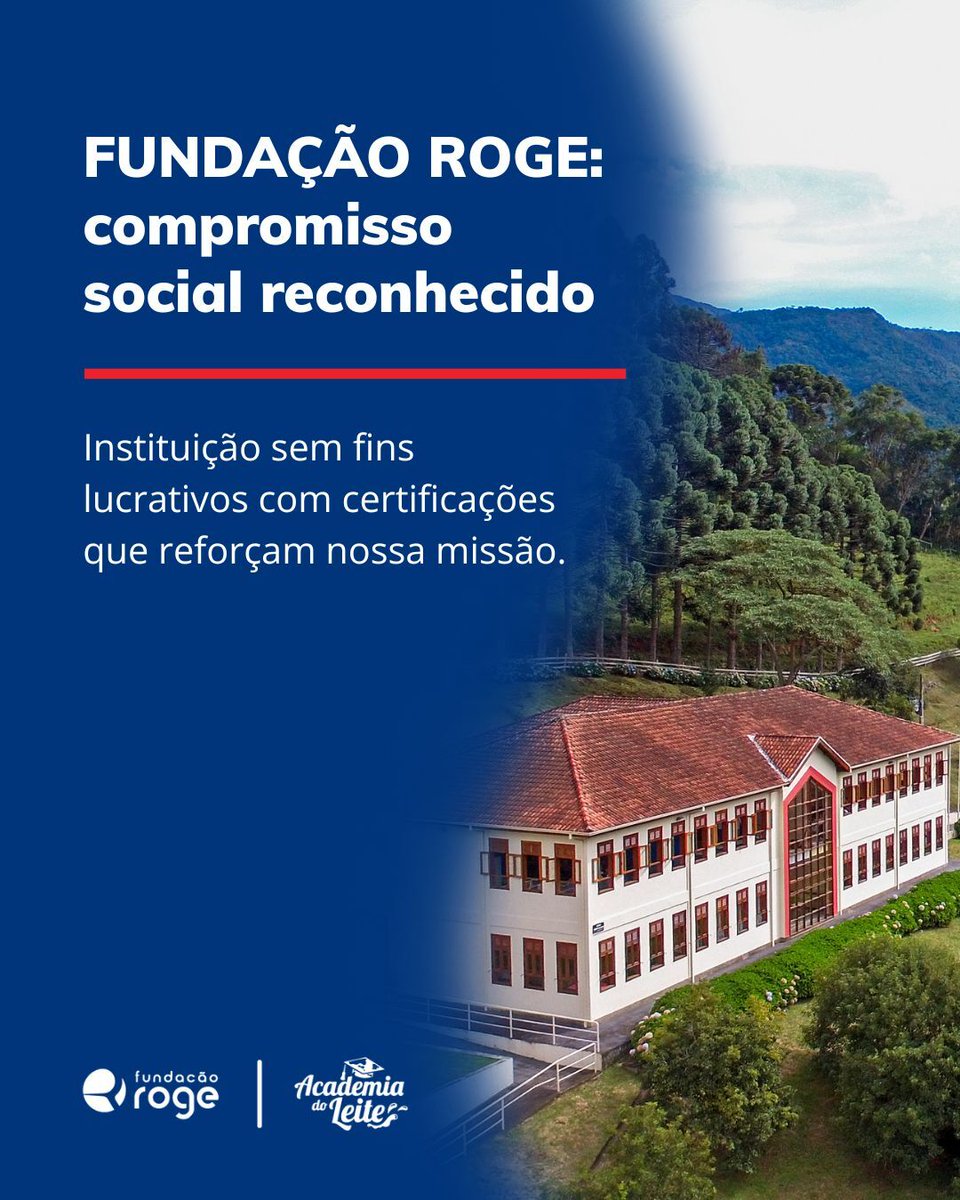 fundacaoRoge's tweet image. A FUNDAÇÃO ROGE é uma instituição sem fins lucrativos, reconhecida como Utilidade Pública Municipal, Estadual e com certificado CEBAS. 💚

Compromisso social e educacional a serviço do campo. 🌱

#fundacaoroge #projetosocial #CEBAS