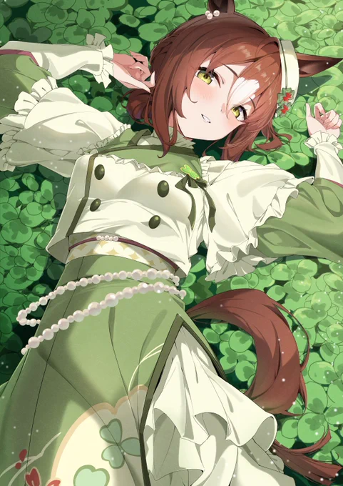 おたおめ絵 和服ファインモーション #ウマ娘 #ファインモーション生誕祭2026