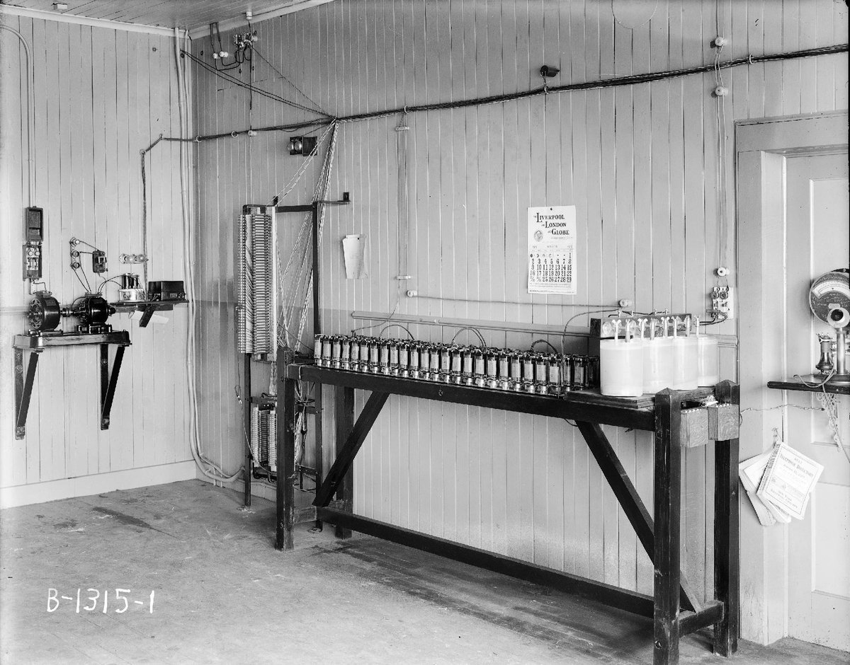 steamtownnhs's tweet image. This #MuseumMonday post is all about battery jars, chargers and relays! Batteries and battery jars were very important items to use in the railroad industry.  Like the ones pictured from our collection, they were used to power track and signal circuits. 
#SteamtownNHS #Shocking