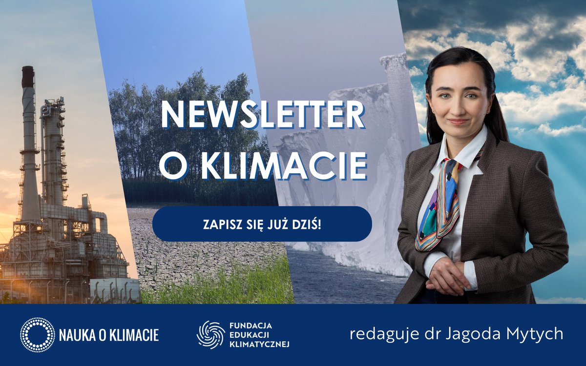 Zapraszamy do zapisów na Newsletter o klimacie - nowy sposób kontaktu z Nauką o klimacie. Tak, w newsletterze będą rzeczy niepublikowane gdzie indziej :) Więcej: naukaoklimacie.pl/aktualnosci/em…
