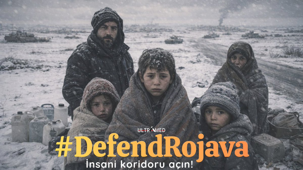 #DefendRojava 
İnsani koridoru açın!