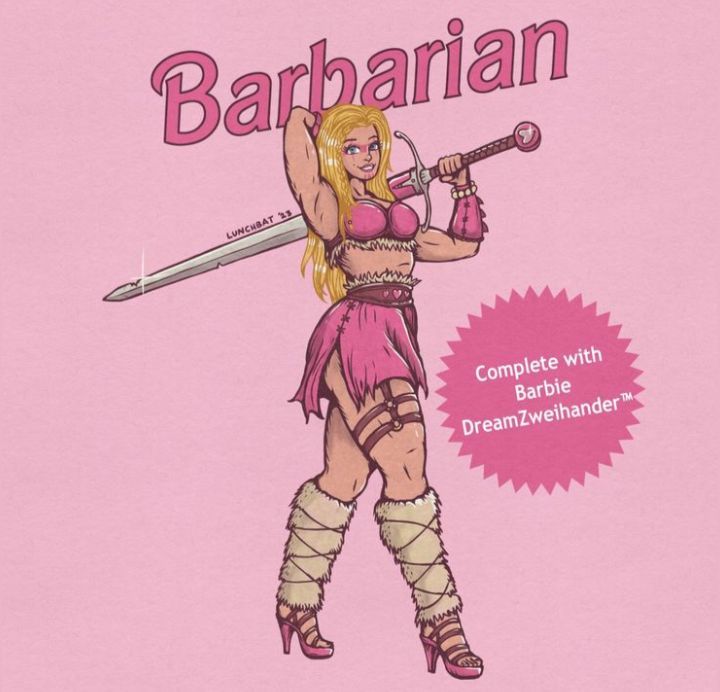 GaryD20Games's tweet photo. Is this a proper barbarian?  🗡️🤨 https://t.co/eubO5cTMoG