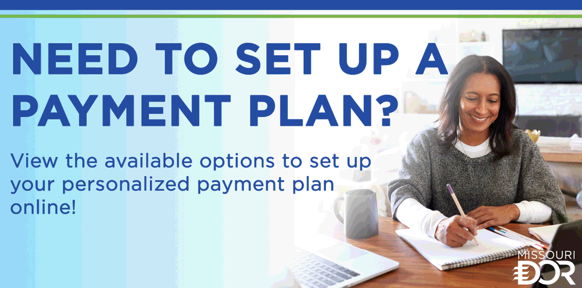 DOR has a number of tools available to help our customers when it comes time to pay their MO taxes. Customers who are unable to resolve their tax obligation immediately may set up a payment plan. To pay online or to setup a Payment Plan, visit: loom.ly/snqD2Mg.