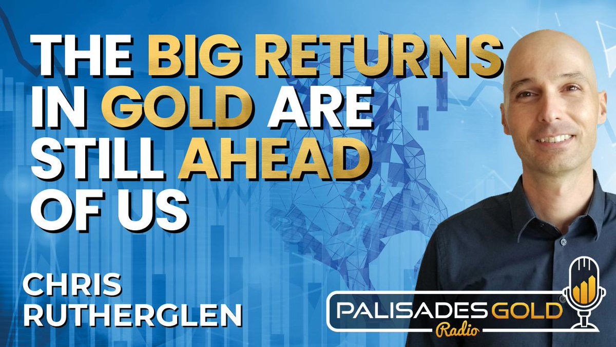 PalisadesRadio's tweet image. Chris Rutherglen: Why Gold Has 'More Room To Run Higher' | The Case For $24.000 Gold &amp;amp; $840 Silver
x.com/PalisadesRadio…
@CRutherglen #GoldInvestor #PreciousMetals #CycleAnalysis #MonetaryPolicy #FederalReserve #DebtToMoneyRatio #SilverOutperformance #CommitmentOfTraders