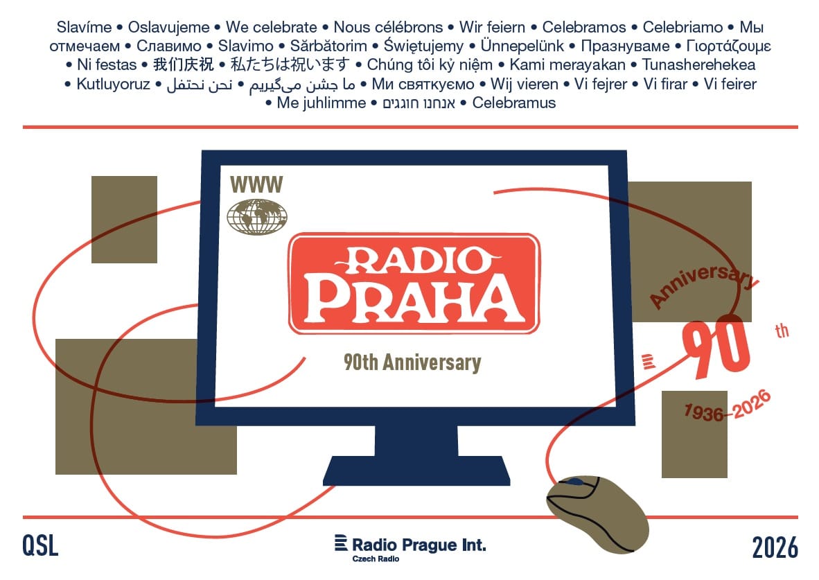 Radio Prague International is celebrating 90 years since the launch of  international broadcasting this year!
We have  prepared a new series of QSL cards, which are among the most distinctive  visual artefacts linked to the tradition of shortwave radio.
english.radio.cz/90-years-air-r…