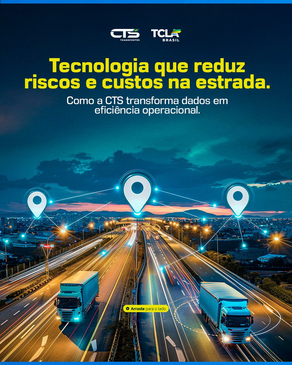 ctstransportes's tweet image. Na estrada, cada decisão influencia diretamente a segurança e a eficiência da operação. 🚛

Veja o carrossel completo pelo link: instagram.com/p/DT-m5Wlj1Lg/…

#tecnologiaemtransporte #ctstransportes #tclabrasil