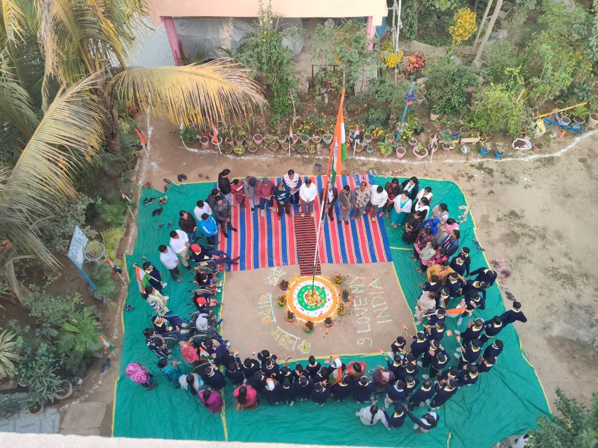 CBhadrak's tweet photo. #77thRepublicDay 
#RepublicDay2026 
#RepublicDayIndia 
77th Republic Day observed in  CRSR https://t.co/oOn5eRTUjv