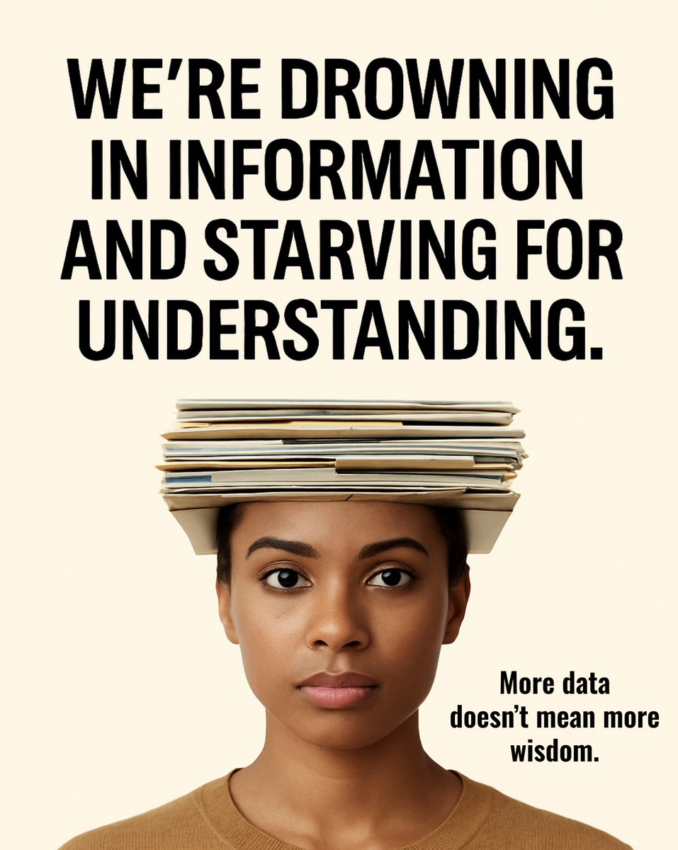 We’re drowning in data and starving for understanding. More dashboards won’t save us, especially in a world where trust is collapsing and AI is amplifying noise over meaning.

Dr. Rumman Chowdhury breaks down why this matters for AI, power, and accountability on Disruptor