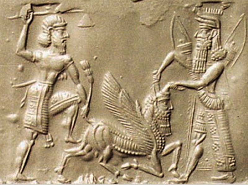 teoriadacons's tweet image. GILGAMESH E A BUSCA PELA IMORTALIDADE

Em 2600 a.C, Banda sucedeu seu pai, Enmerkar, como rei de Uruk. Banda casou-se com Ninsun, filha de Enki com Ninmah, que deu à luz Gilgamesh . Gilgamesh oprimia o povo de sua cidade; ele insistia em ter relações sexuais com as noivas antes…