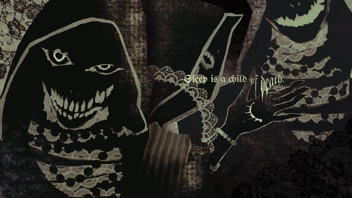 眠りは死の子
 #ersatz