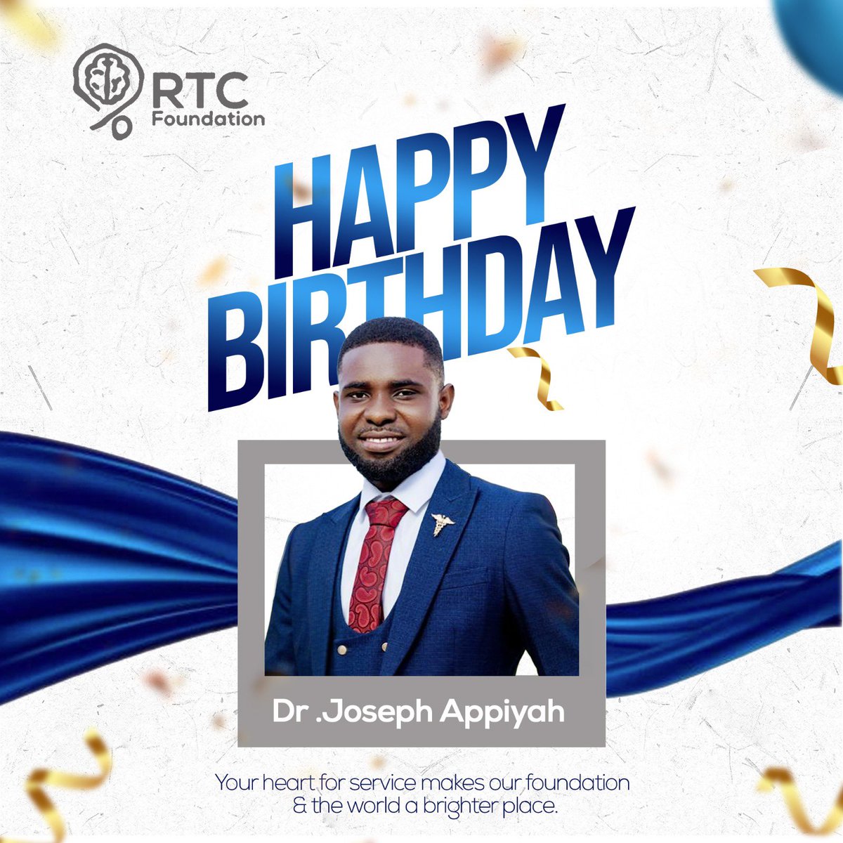 Today, we celebrate the birthday of an esteemed member of our community, Dr. Joseph Appiyah. We wish him continued good health, fulfilment, and impact in all he does. <a href="/affulll/">koby_afful♣️</a>