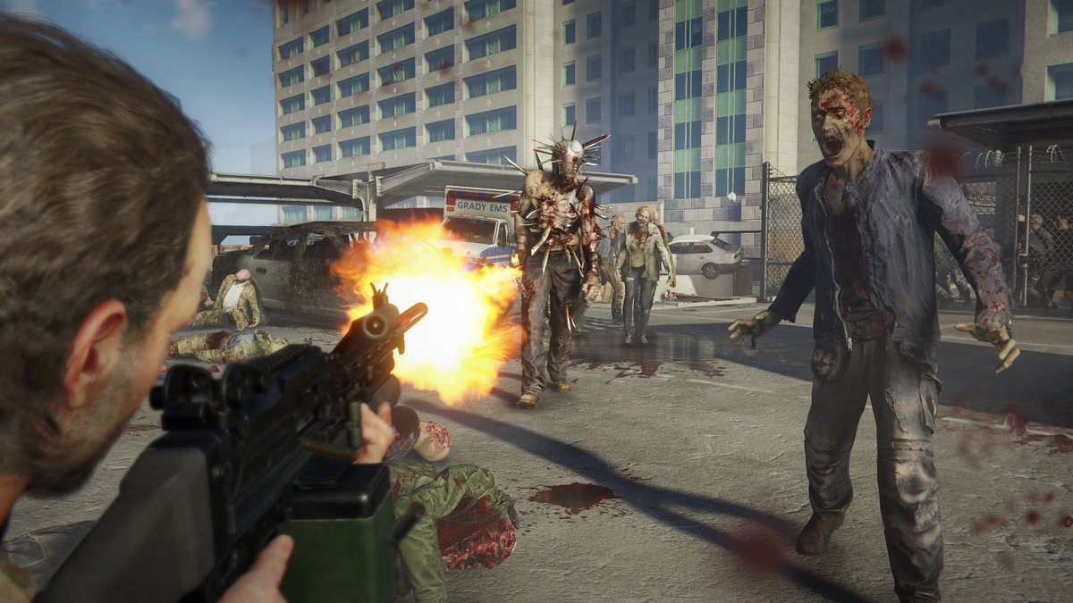 New special infected, the Spiked Walkers, are coming to WWZ on January 29! 🧟🔪🩸

An even deadlier variant of Walker that is impervious to melee until it’s been knocked prone.

Force them to the ground with enough damage, then go in for a quick kill before it rises again! 👊💥