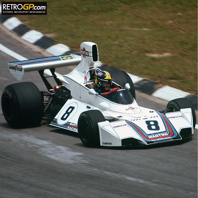 RetroGP_Store's tweet photo. At his 41st attempt and in front of his home crowd, Carlos Pace finally won his first (and only) #F1 race. Brazil GP #OTD 1975.
https://t.co/7cNw9fMIHc
#CarlosPace #Brabham #f1 #grandprixdrivers #formula1 #f1history https://t.co/lO5YwUNX7M