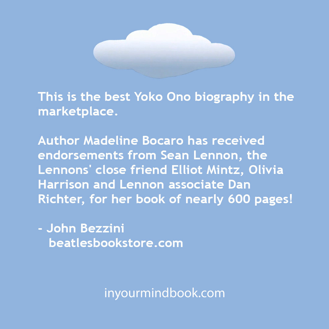 In Your Mind-The Infinite Universe of Yoko Ono 
E-BOOK NOW AVAILABLE 
store.bookbaby.com/book/in-your-m…
&amp;
Amazon
amazon.com/Your-Mind-Infi…

Social Media
linktr.ee/conceptualbooks

<a href="/seanonolennon/">Seán Ono Lennon</a> #yokoono #yoko #johnlennon #thebeatles #yokoonobiography #yokoonobook #onetoone #warisover #imagine