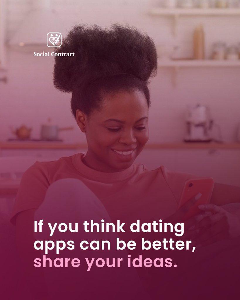soxialcontract's tweet photo. We’re opening our beta community for people who want to help build a healthier way to connect.
Got thoughts on what dating apps get wrong? Join the beta 💬. Link in bio to join 💕
#SocialContractApp #IntentionalDating #DatingInNigeria #DatingInLondon https://t.co/be6pkLh6n6