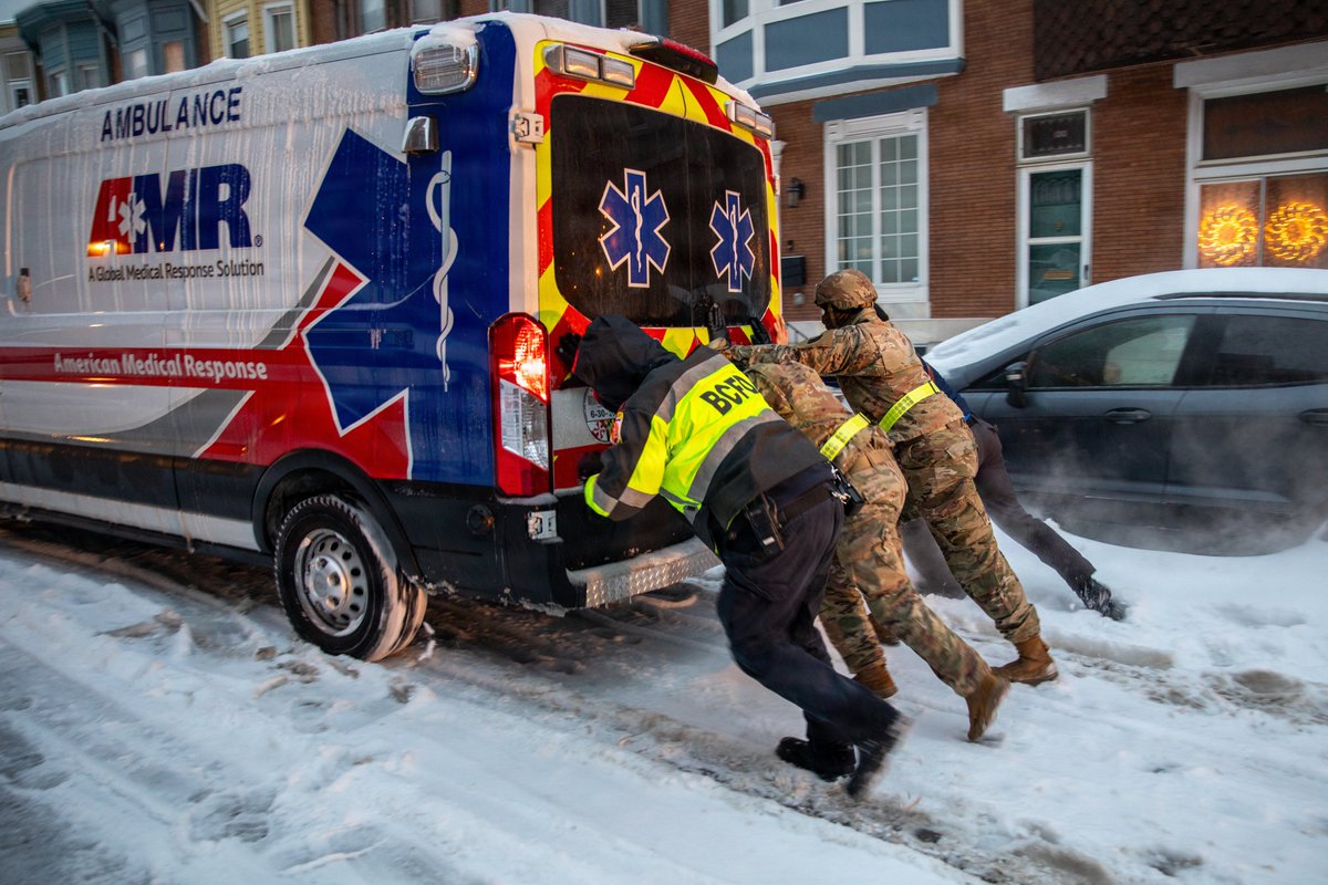 AMERICA’S BEST IN ACTION

Across the country, the <a href="/USNationalGuard/">National Guard</a> has been assisting local police and fire departments with relief efforts for last week’s historic winter storm.