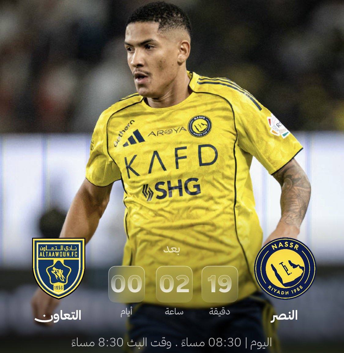 odhmohamed's tweet image. مبارة #النصر_التعاون  اليوم  الساعه 8:30بتوقيت آلسعوديه توقع نتيجه المباره واحصل علا هديه✨  الشروط لايك توقع بتعليقات   ريتوت للمنشور