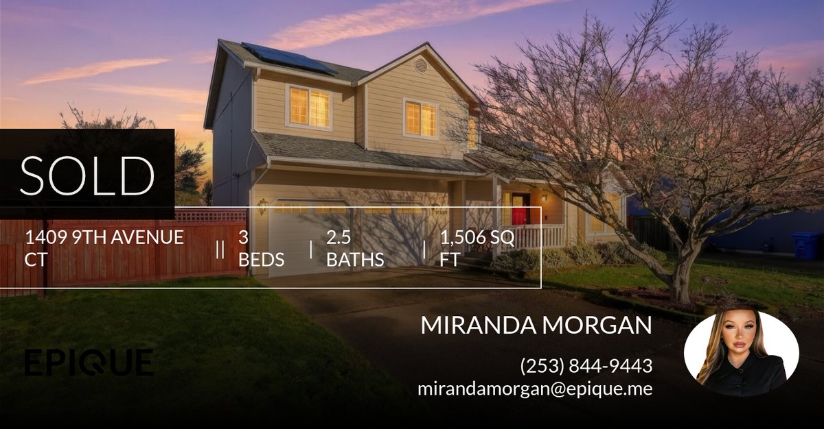 Mirandaaaaa_'s tweet photo. 📍 Sold 📍 1409 9th Avenue Ct has been sold! Very happy for my clients. If you're thinking about selling your home, let's talk! https://t.co/NWd2OZ6Byo https://t.co/dYXoj6XsZw