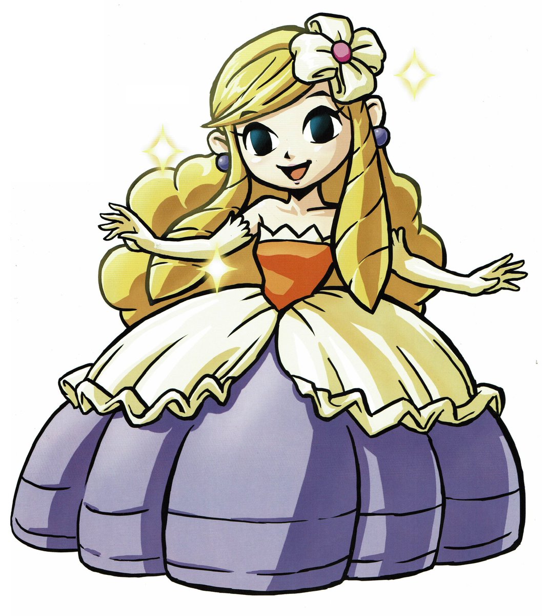 VGArtAndTidbits's tweet image. The Legend of Zelda: Tri Force Heroes - Princess Styla artwork.