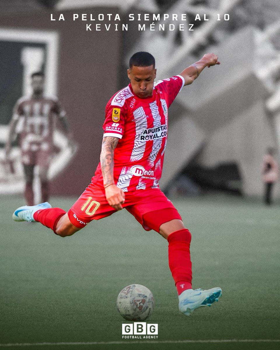 ✨🔟 <a href="/KevinMendezz10/">Kevin Mendez</a>

 El nuevo 10 de @ulc_oficial 🇨🇱

𝐆𝐁𝐆 𝐅𝐨𝐨𝐭𝐛𝐚𝐥𝐥 𝐀𝐠𝐞𝐧𝐜𝐲 | #𝗚𝗕𝗚𝗣𝗹𝗮𝘆𝗲𝗿