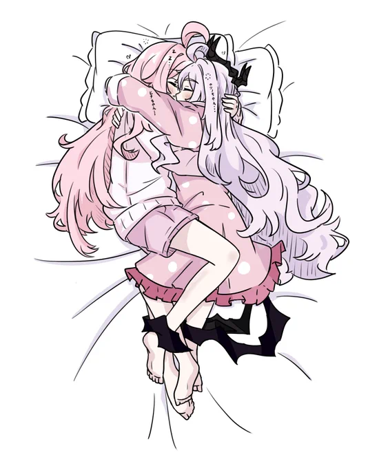 一緒に昼寝をする~