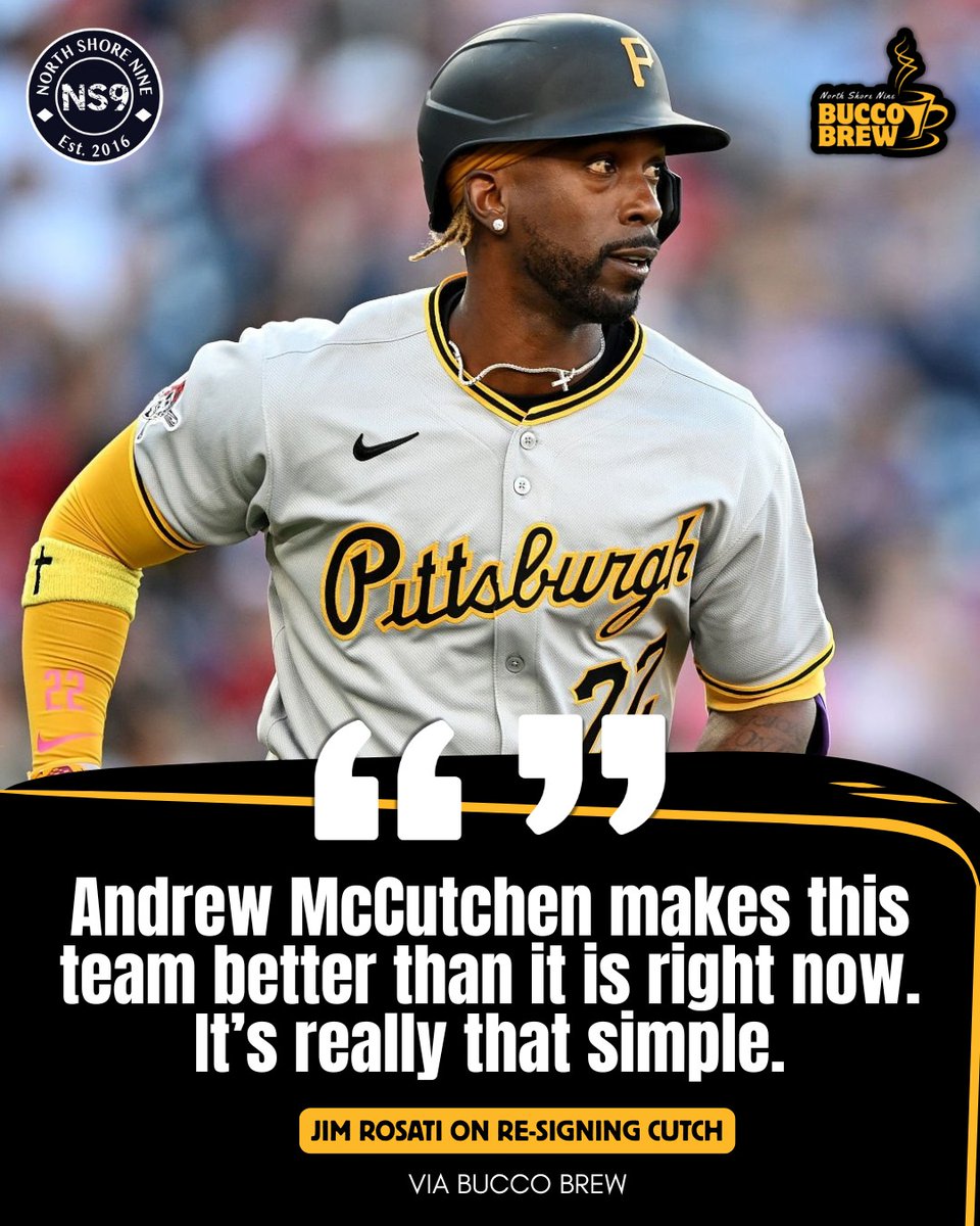 NorthShoreNine's tweet image. The 2025 Pittsburgh Pirates gave 1,913 plate appearances away to players with under a .640 OPS last year. 

Bringing back Cutch isn't about saving or carrying the offense. Bringing back Cutch means that bench gets stronger and eliminates players that have no business getting at…