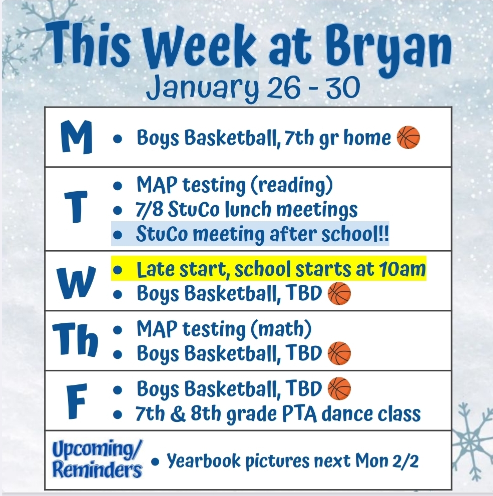 Bryan Middle School tweet media