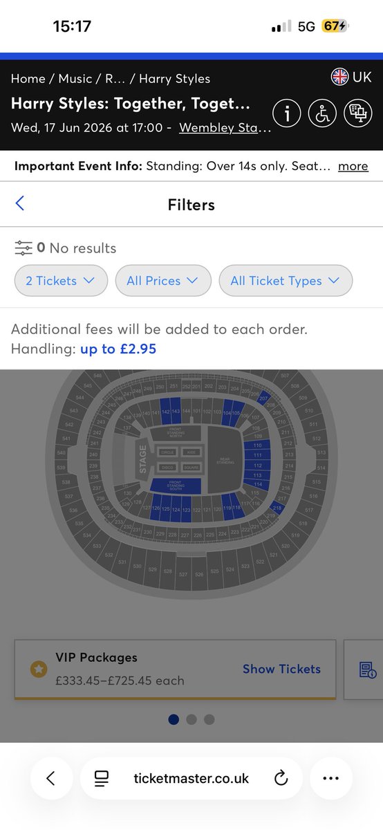 codiebishopx's tweet photo. .@TicketmasterUK where do I put my code for presale when there isn’t even a bit to put the code????? Literally had a chance every time and can’t even purchase because no code option when  have one!!!! #harrystyles https://t.co/oGRZobhYAl