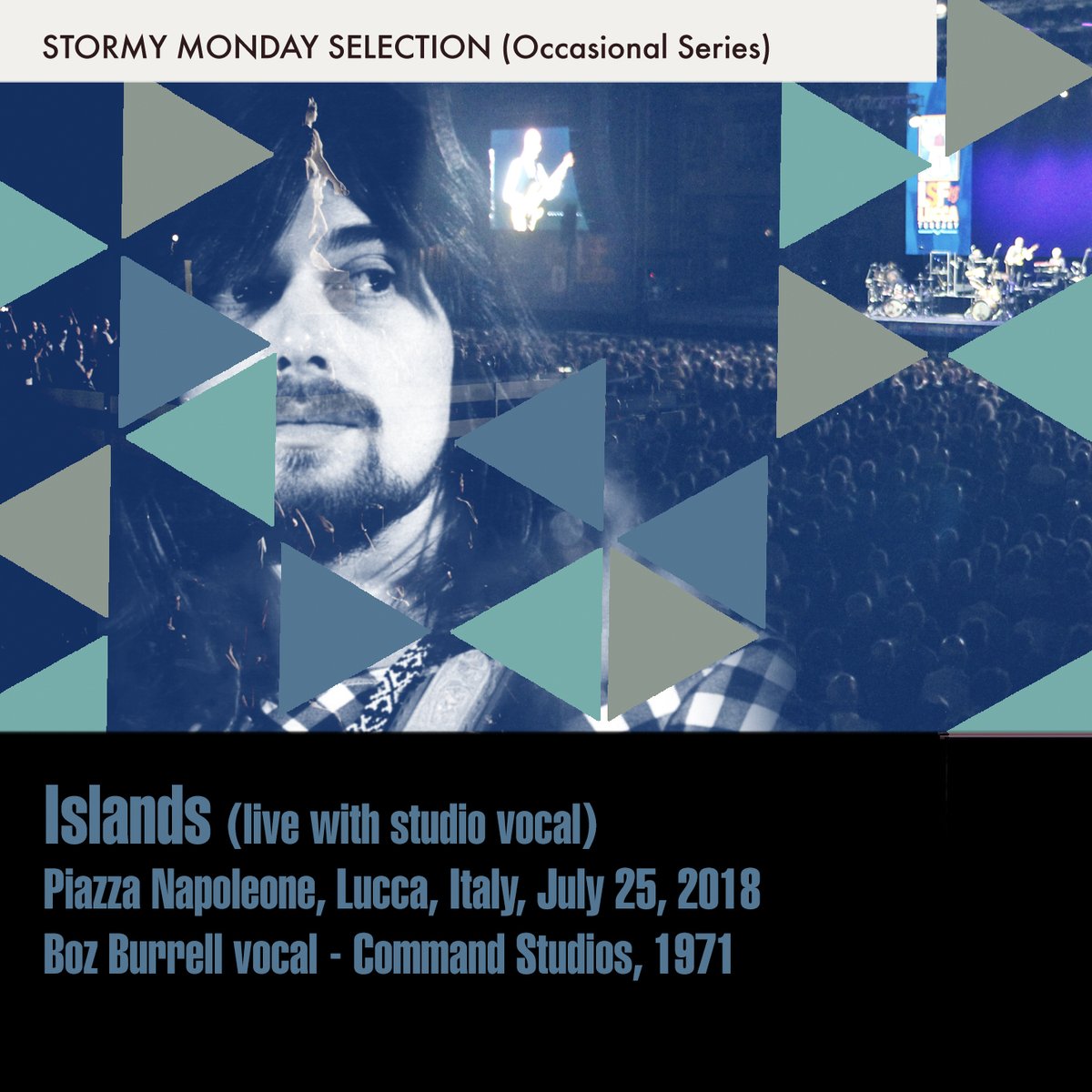 DGMHQ's tweet image. It's Stormy's first selection for 2026, bringing us another mix of the old with the new. Islands (live with studio vocal).
Download here: dgmlive.com/tour-dates/2824
...or listen to a preview on the King Crimson YouTube channel:
youtu.be/g6jkR_2Cxu0?si…