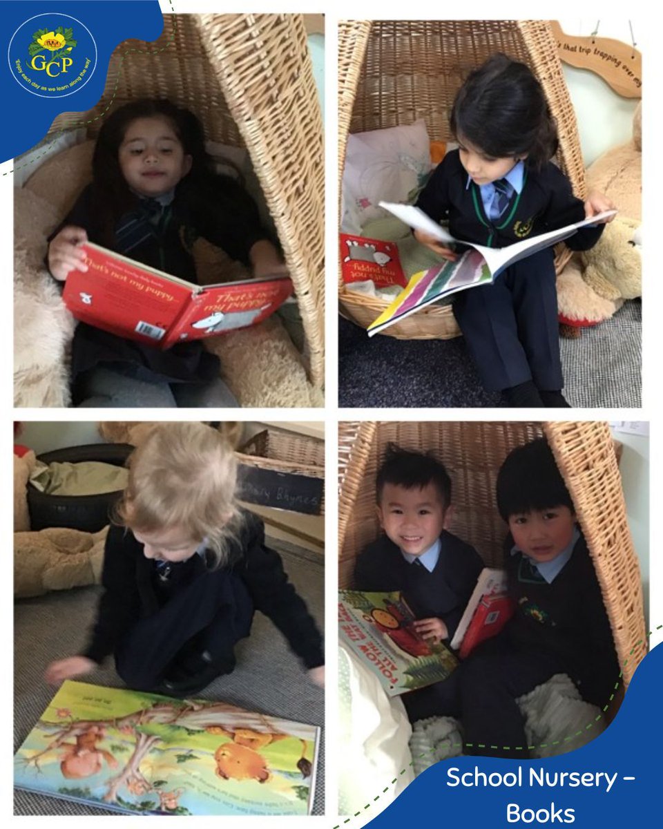 GolborneCPS's tweet photo. School Nursery have been showing a great interest in books! Through exploring stories together, the children are developing their language and communication skills, strengthening listening and attention, and growing their imagination and creativity. 📚✨ https://t.co/kbhedh6T1d