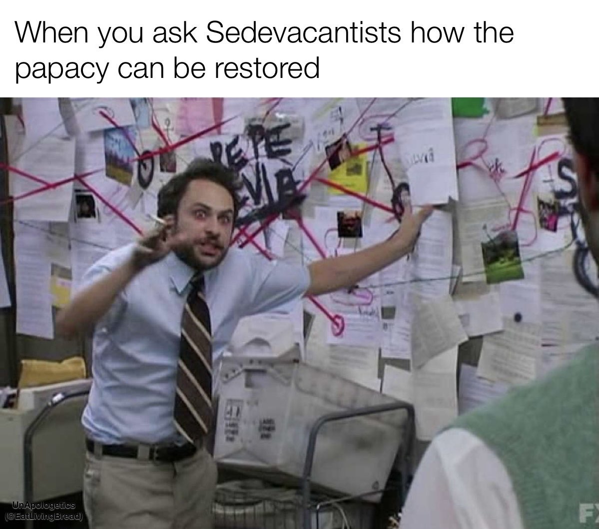 And there it is... "Sedevacantists are just a bunch of Protestants!!" 🤣🤣 