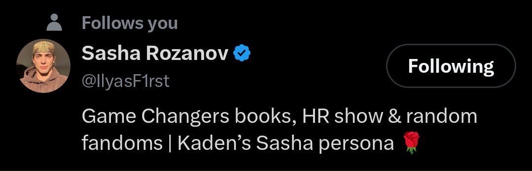 kayhasthoughts's tweet photo. if @ShneHollandrNHL doesn't follow me back anytime soon, I am starting a rumour... #iamserious https://t.co/7QN9I27BY6