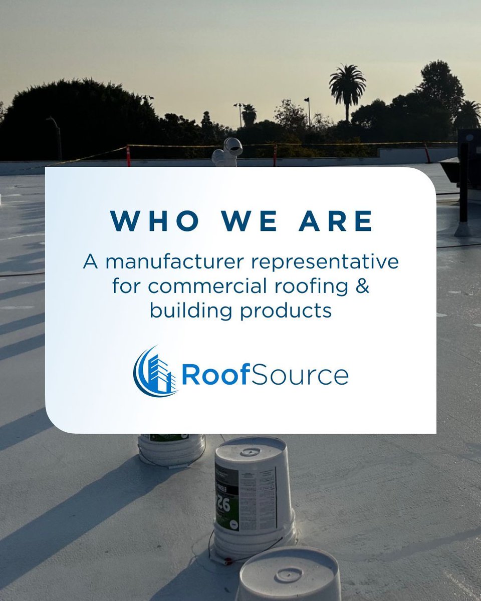 TheRoofSource's tweet photo. RoofSource is more than a supplier—we’re a resource. From product selection to system recommendations, we help contractors and owners make informed decisions that support long-term performance and project success.
#RoofSource #RoofingPartner #CommercialRoofingExpert https://t.co/QOXqBjkEvk