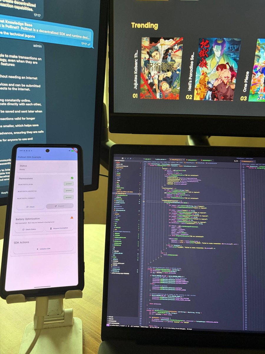 Pollinet | Solana Resilience Layer tweet media